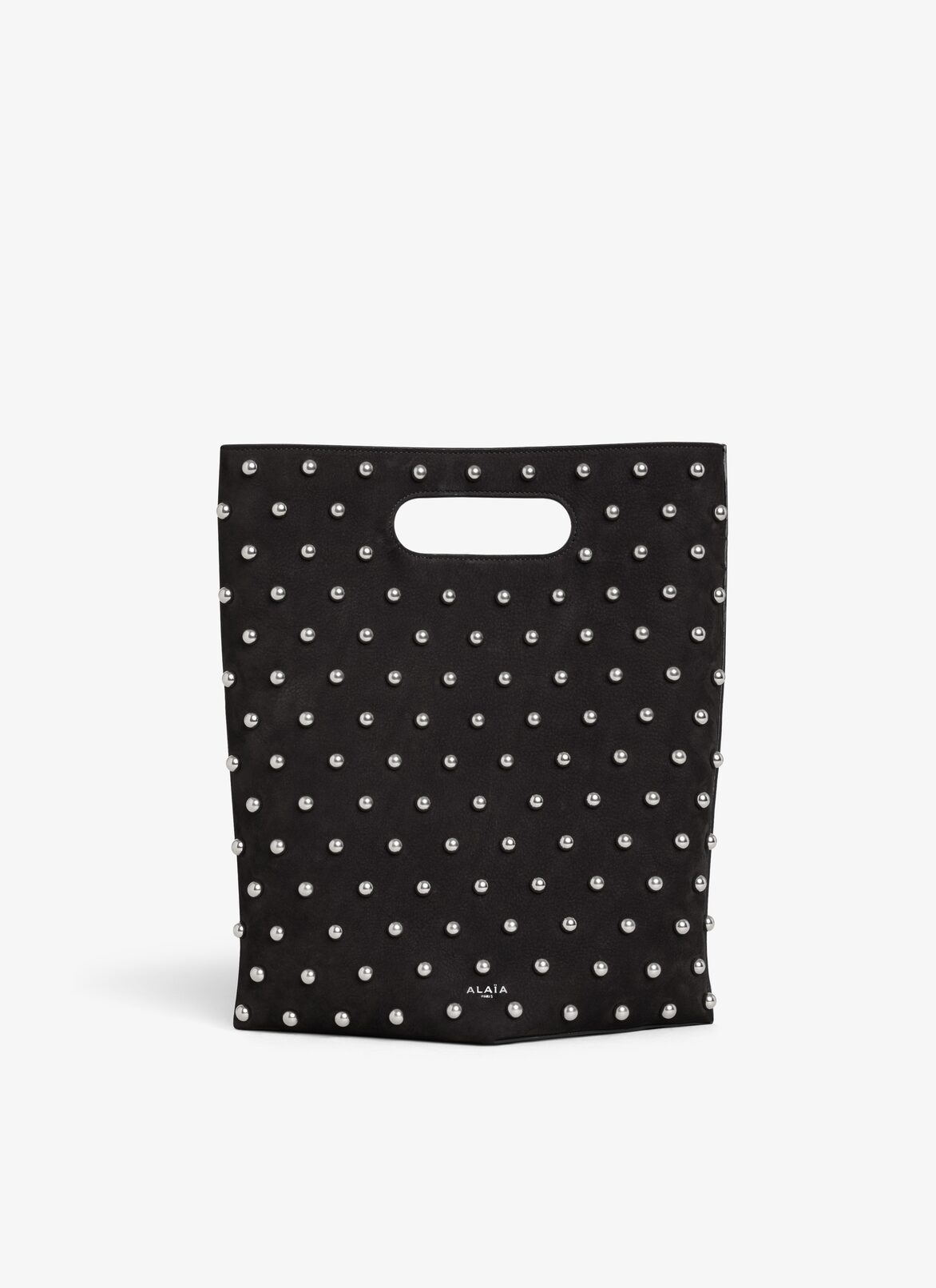 FOLDED BAG IN CALFSKIN ALAÏA BLACK FOLDED BAG IN CALFSKIN